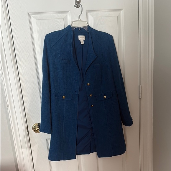 Chico's Jackets & Blazers - Chico's Blue Blazer-Style Jacket size 0 (sz small)